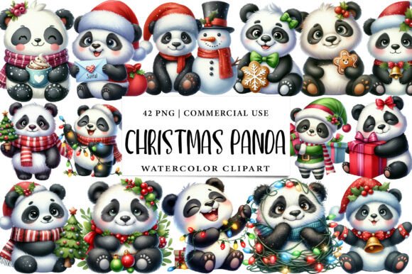 Review: Christmas Cute Panda Sublimation Illustrations