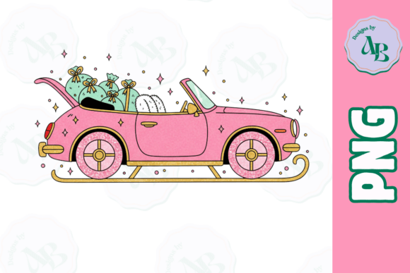 Review: Christmas Doll Sleigh PNG Illustrations