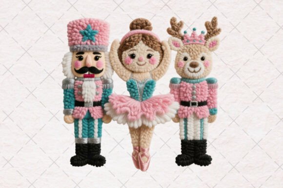 Review: Latch Hook Yarn Christmas Ballerina PNG Illustrations