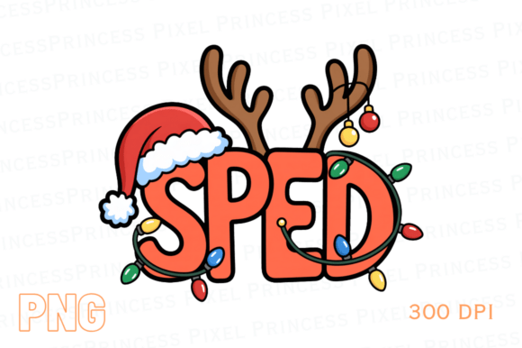 Reviewing SPED Christmas PNG Special Education Illustrations