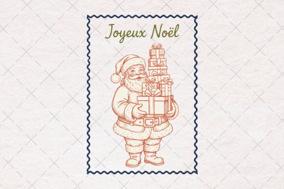 Reviewing the Christmas Santa Frame PNG for Illustrations
