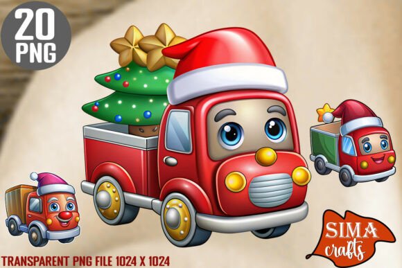 Reviewing the Christmas Truck PNG for Embroidery