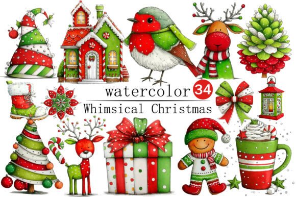 Reviewing Whimsical Christmas Sublimation Clipart for Stitching