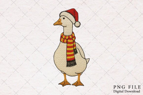 Yarn Crochet Christmas Silly Goose PNG: A Publisher’s Review